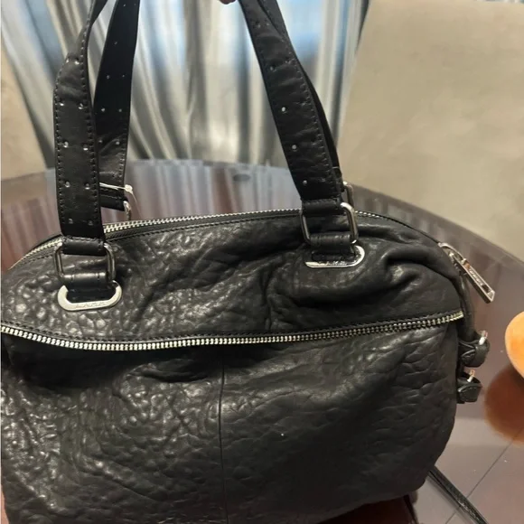 L.A.M.B. Black Leather bag - Picture 3 of 9